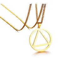 Load image into Gallery viewer, Geometric Steel Pendant