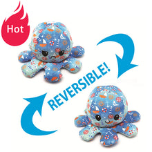 Load image into Gallery viewer, Soft plush, Reversible Octopus.