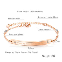 Load image into Gallery viewer, Curved Brand Bracelet
