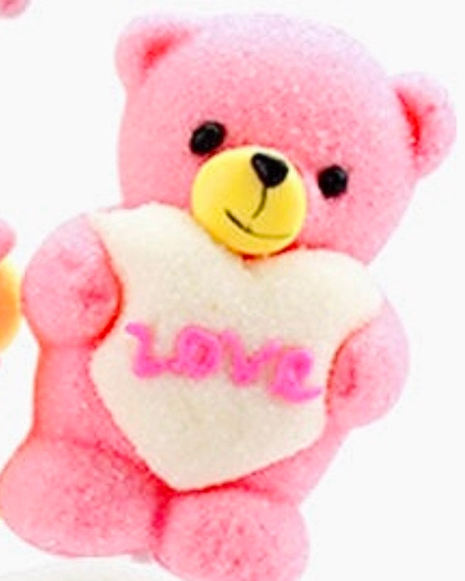 ピンクくま♡マシュマロ Stick Marshmallow-Bear Marshmallow in a Stick くまちゃんマシュマロ