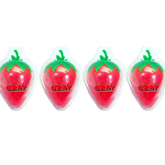 OZZY(オージー) STRAWBERRY SHAPE JELLY いちごグミ - 食品