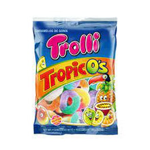 Load image into Gallery viewer, Trolli Tropic O's - Feel the Tropics through a candy...