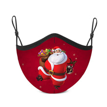 ギャラリービューアに画像を読み込み、XMAS Face Mask with extra layer of filter protection. Cotton, Washable!