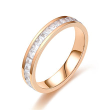 Load image into Gallery viewer, High Quality Zircon Stainless Steel Diamond Rings