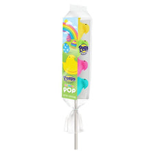 Load image into Gallery viewer, PEEPS RAINBOW POPS, LIMITED EDITION! Peeps Rainbow Chick Marshmallows Limited Edition