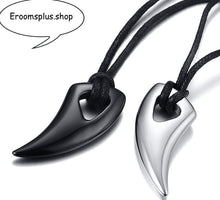 Load image into Gallery viewer, Tribal Wolf Pendant