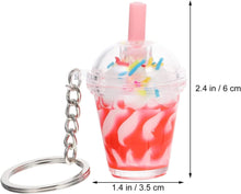 Load image into Gallery viewer, Ice Cream Drink 3D Keychain
