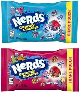 Nerds Gummy Clusters Flavor Selection ナーズ キャンディ グミクラスター