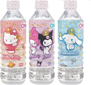 Bourbon Sanrio Ion Water 500 ml　ブルボン　サンリオ　水