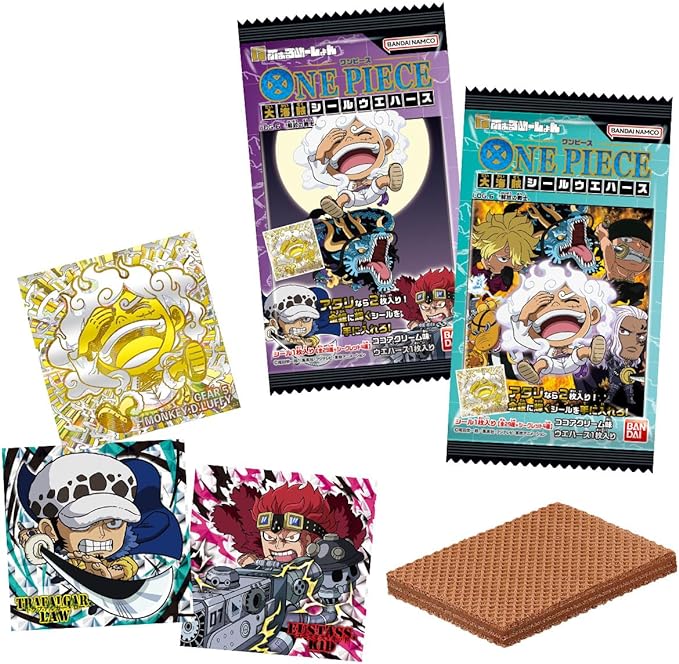 One Piece Seal Wafer シールウエハース Anime ONE PIECE