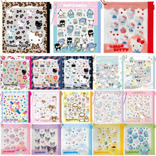 Load image into Gallery viewer, Sanrio Acrylic Pouch with Sticker Set / サンリオ アクリルポーチ＆ステッカーセット
