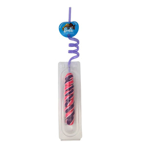 Barbie Wizzy Pop Straw Lollipop