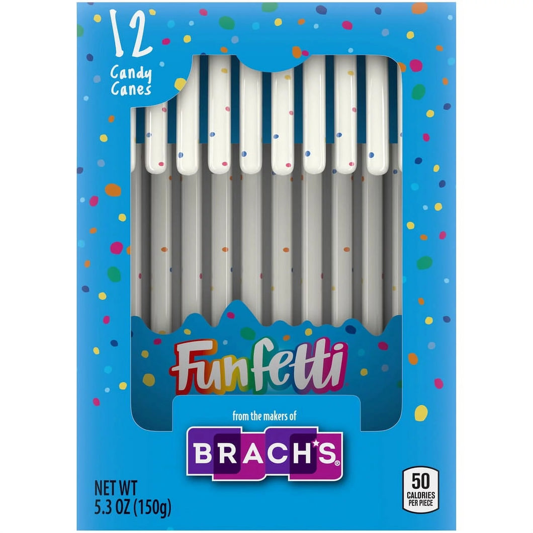 Brach's Funfetti Candy Cane set　ブラッシュ　ファンフェッティ　キャンディケインセット