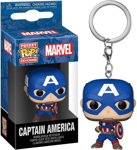 キャプテン・アメリカ ファンコ キーホルダー | Funko Keychain