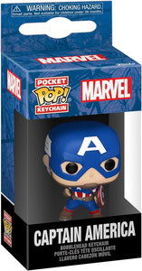 Captain America Funko Pop Keyring