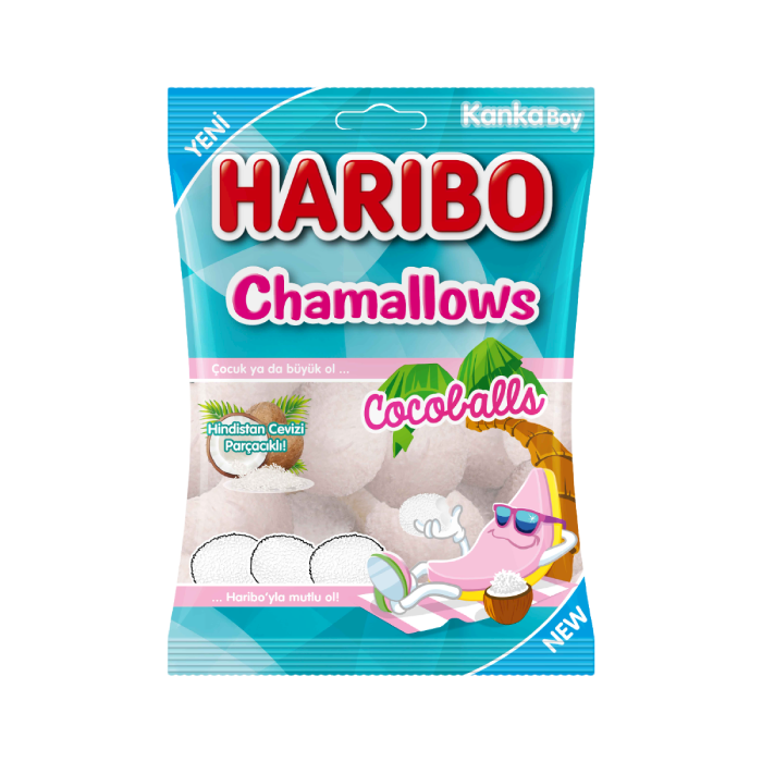 Haribo Chamallows Cocoballs 1 kilo bag