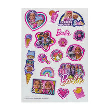 ギャラリービューアに画像を読み込み、Barbie Puffy Stickers / バービー ふくらむステッカー
