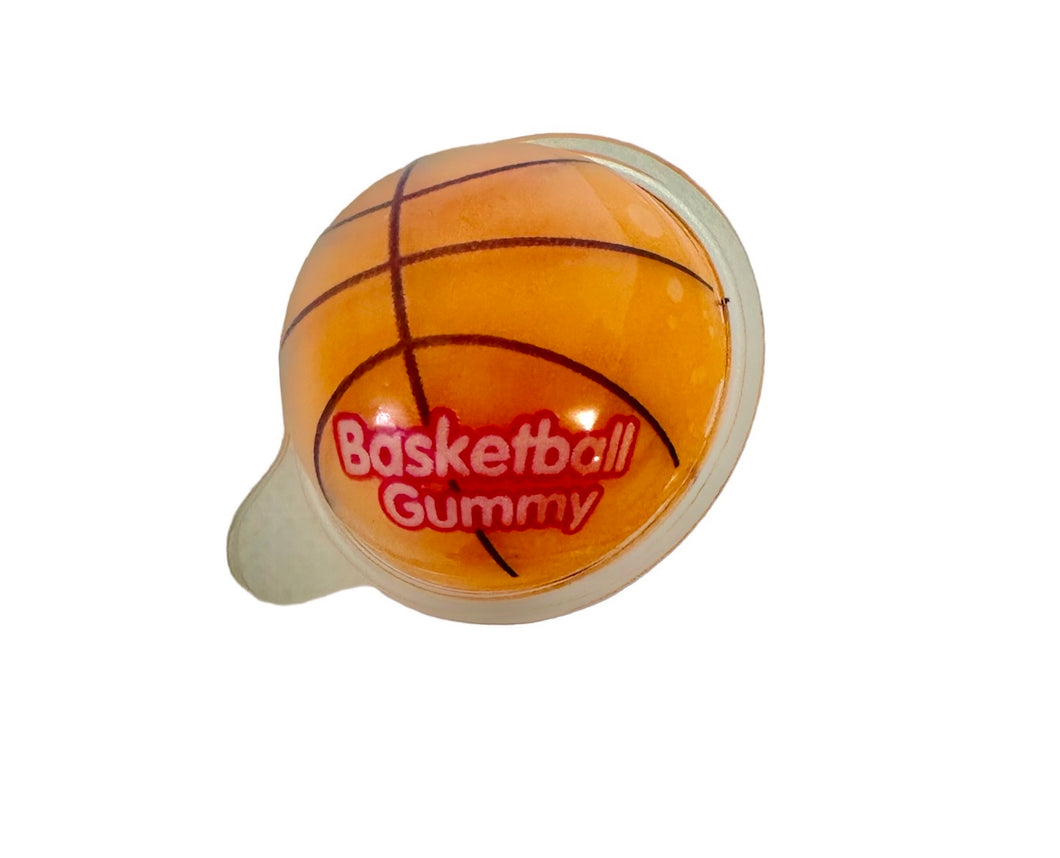 Sports Gummy Basketball Single Unit