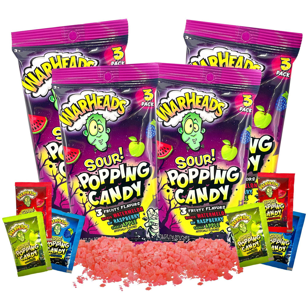 Warheads Sour Popping Candyv　ワーヘッズ　ポッピングキャンディ　ハロウィーン限定