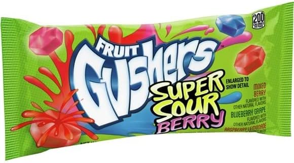 Gushers Super Sour Berry pack