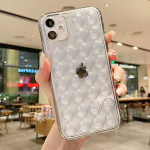 Clear Bubble Pop Iphone Case　バブル　ポップ　スマホケース クリア