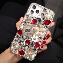 Load image into Gallery viewer, Shiny Rhinestone Perfume Iphone Cases　パフューム
