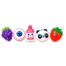 ギャラリービューアに画像を読み込み、Harajuku Candy 3Dグミ アソートセット ②｜フルーツ＆キャラクター 5種
