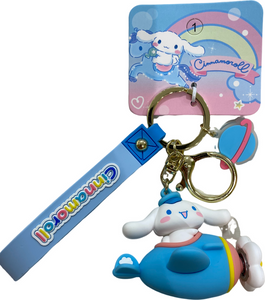 Sanrio Airplane  3D Keyrings