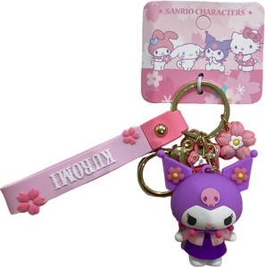 Sanrio Sakura Flower 3D Keychains