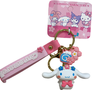 Sanrio Sakura Flower 3D Keychains