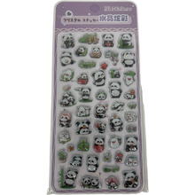 ギャラリービューアに画像を読み込み、Crystal Stickers
