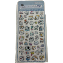 ギャラリービューアに画像を読み込み、Crystal Stickers
