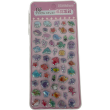 ギャラリービューアに画像を読み込み、Crystal Stickers
