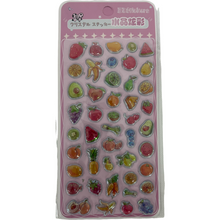 ギャラリービューアに画像を読み込み、Crystal Stickers
