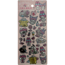 ギャラリービューアに画像を読み込み、Sanrio Metallic 3D Stickers / サンリオ メタリック 3Dステッカー
