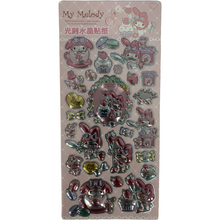 ギャラリービューアに画像を読み込み、Sanrio Metallic 3D Stickers / サンリオ メタリック 3Dステッカー
