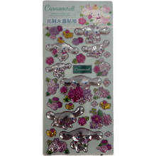 ギャラリービューアに画像を読み込み、Sanrio Metallic 3D Stickers / サンリオ メタリック 3Dステッカー
