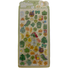 ギャラリービューアに画像を読み込み、3D Cute Stickers
