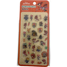 ギャラリービューアに画像を読み込み、Disney pukupuku seal stickers
