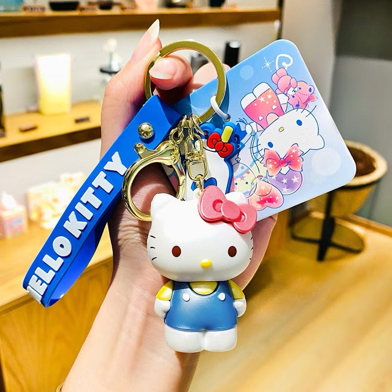 Sanrio Metallic 3D Keychains