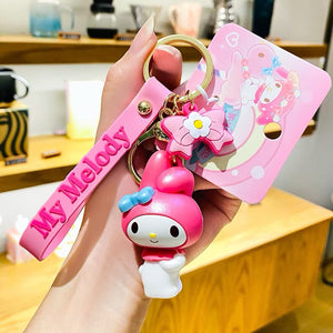 Sanrio Metallic 3D Keychains