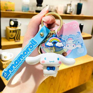 Sanrio Metallic 3D Keychains