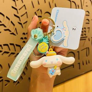 Sanrio Summer Beach Sports 3D Keychains