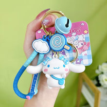 Load image into Gallery viewer, Sanrio Checkered Ribbon 3D Keychains
