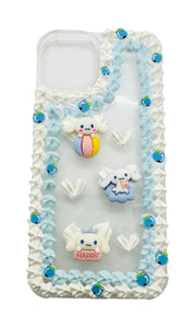 Harajuku Candy Style Handmade by Local Artist  IPHONE 14 Series Cases