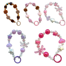 ギャラリービューアに画像を読み込み、Phone Strap with Rings /リング付き携帯ストラップ
