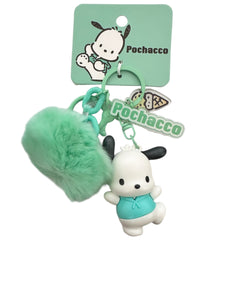 Sanrio 3D Keyrings with fur