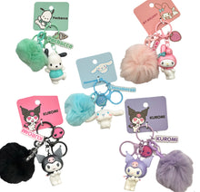 ギャラリービューアに画像を読み込み、Sanrio 3D Keyrings with fur
