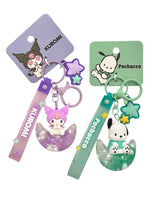 Load image into Gallery viewer, Sanrio 3D Keyrings Moon
