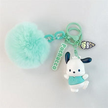 ギャラリービューアに画像を読み込み、Sanrio Fur keyring/サンリオファーキーホルダー
